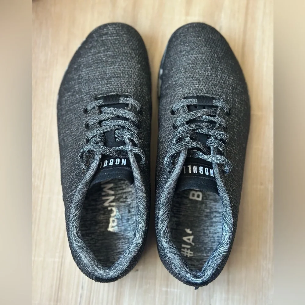 NOBULL Charcoal Women’s Knit Sneakers - Picture 7 of 9